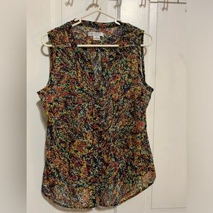 Multi Color Liz Claiborne Tank